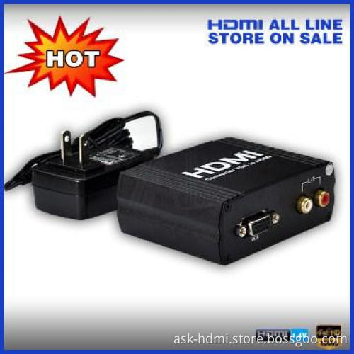 Audio to HDMI adapter VGA converter